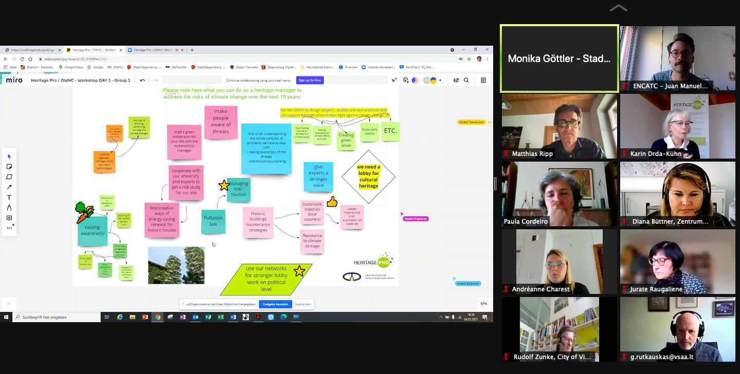 Successful online workshop on Risk Management - Organization of World